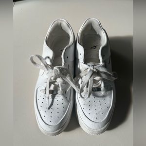Nike Air Force one Womens size 7.5 shoes white leather low top sneakers